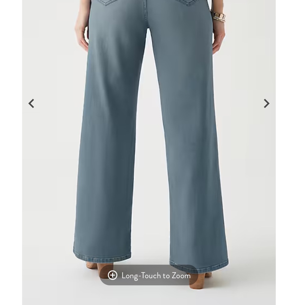 J Jill Pure Jill Wide Leg Jeans M NWT - Picture 10 of 13
